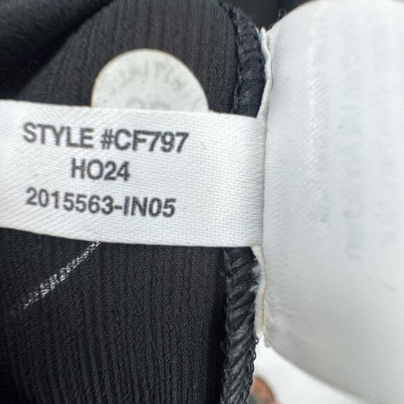 J. Crew Pleated Ballet Maxi Dress In Stretch Cotton Blend Black Size XS NWOT - Picture 12 of 12